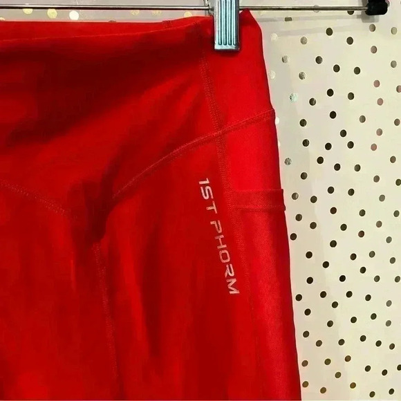 1st Phorm Red Leggings - Picture 4 of 11